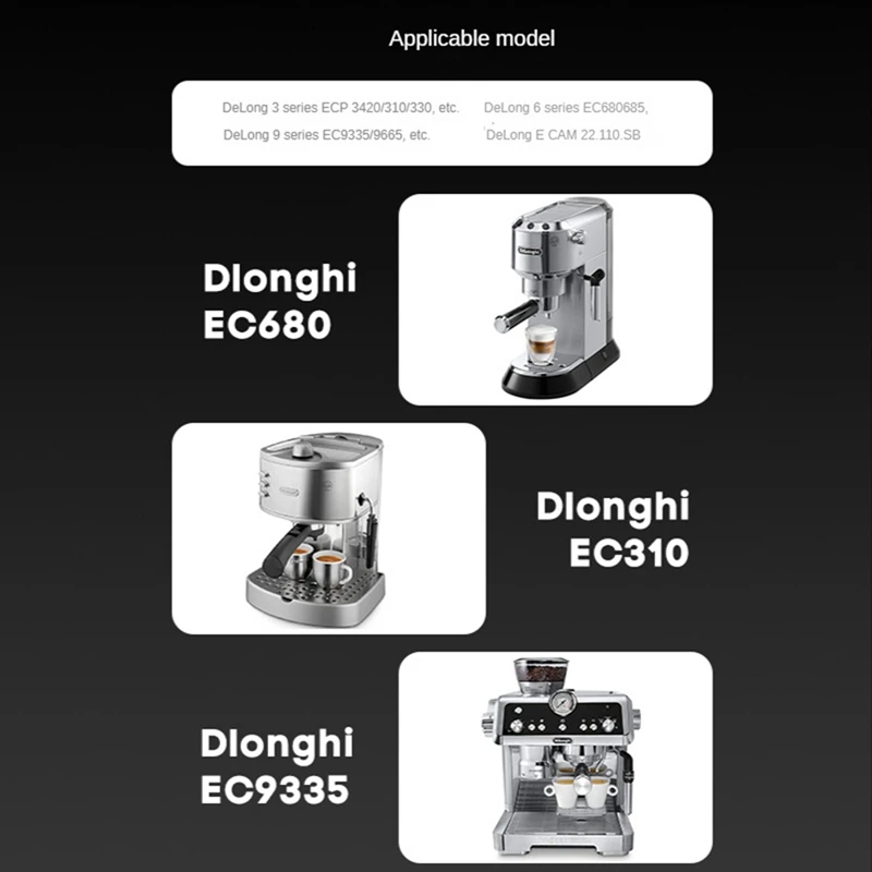 Macchina da caffè ugello a vapore montalatte schiuma camera d'aria per Delonghi dedicata EC680/EC685, ECP3420, EC9335, ECO310,