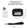 The Iris Wallet Zip Card Case with ID Window Purses for Women Coin Purse with Zipper Mini Portable Keychain Wallet 4