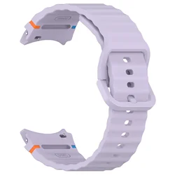 Premium Silicone Sport Strap for Smartwatches - Versatile and Durable Fitness Band (Official purple)