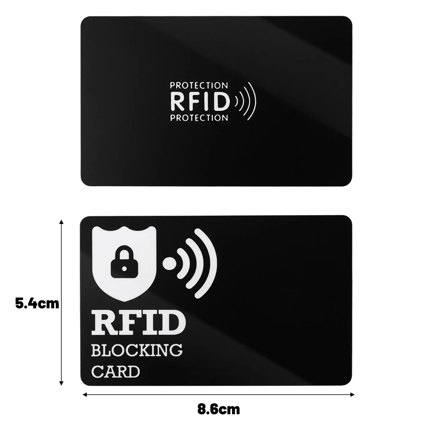 RFID Blocking Card Protector for Wallets - Secure Your Cards and ID from Unauthorized Scans