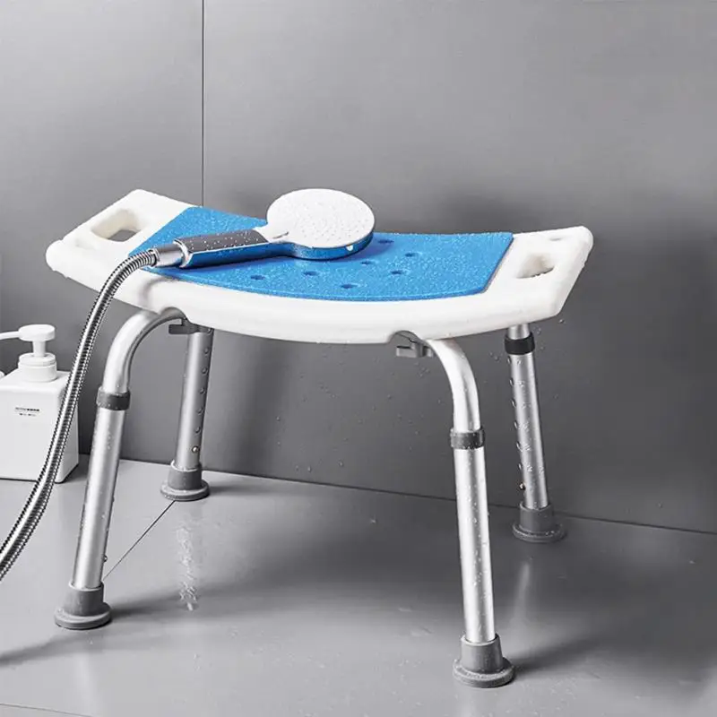 Shower Chair Elderly Bath Padded Chair Furniture Stool Cushion Non-slip Safety Bath Chair Mat Bathroom Shower Stool Seat Cushion