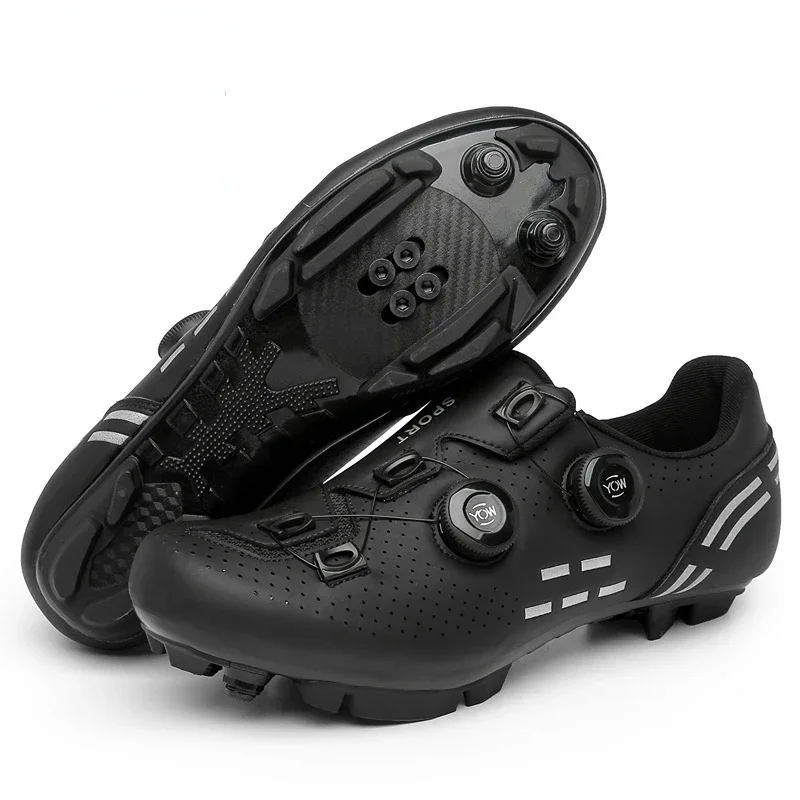 Cycling Shoes Unisex MTB Racing Bike Self-Locking
