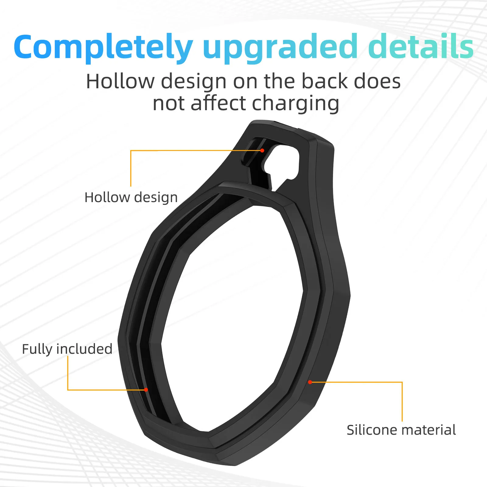 Silicone Protective Cover for Swatch Pocket Watch - Anti-Scratch Bumper Shell Accessories