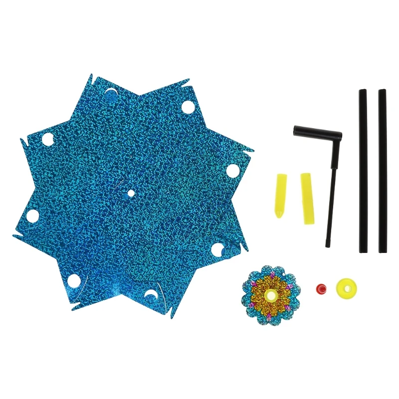 

HUYU Wind Spinner Windmill Kids Children Gifts Garden Decoration Rotation Glitte