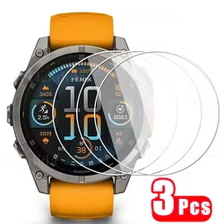 Smart Watch Screen Protector Set - Premium Tempered Glass Protective Film (3 - Pack) - 3Pcs (Epix Pro Gen2 51mm)