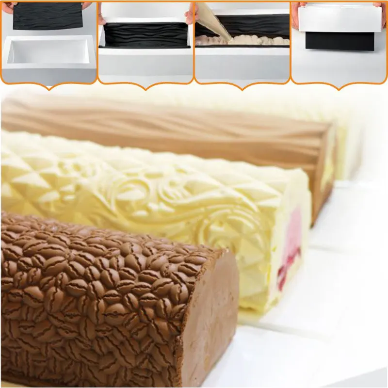 Reusable Silicone Baking Mold for Decorative Pastries and Desserts