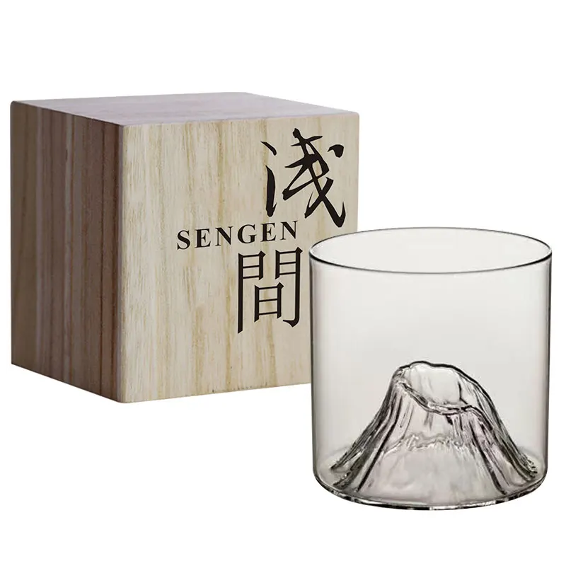 Designer Liu Siyu New Work EDO Fuji Whiskey Glass whiskey glasses