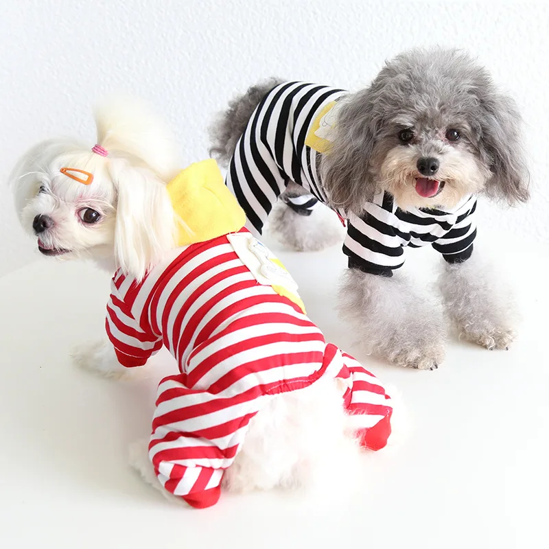 

Puppy Four Leg Jumpsuit Warm Winter Pet Clothing Small Dog Clothes Garment Schnauzer Yorkshire Pomeranian BIchon Costume Apparel