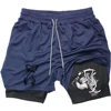 Men Performance Shorts Anime Demon Slayer Gym Shorts Summer Sports Fitness Workout Jogging Running  Print Short Pants RL00188 4