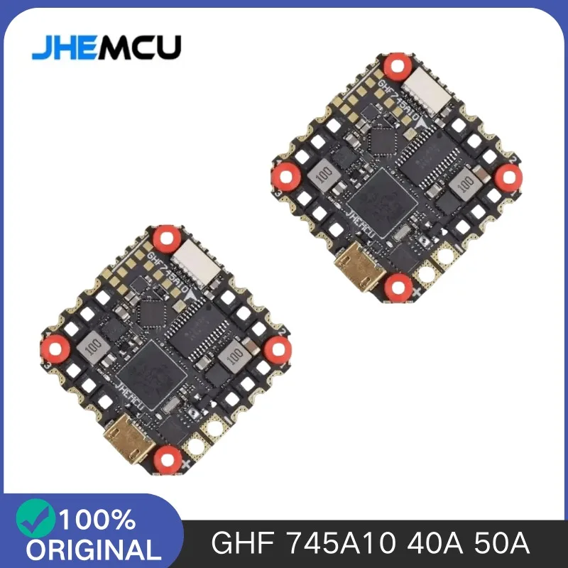 JHEMCU GHF745AIO F745 MPU6000 40A/50A 4-en-1 ESC pour drone FPV