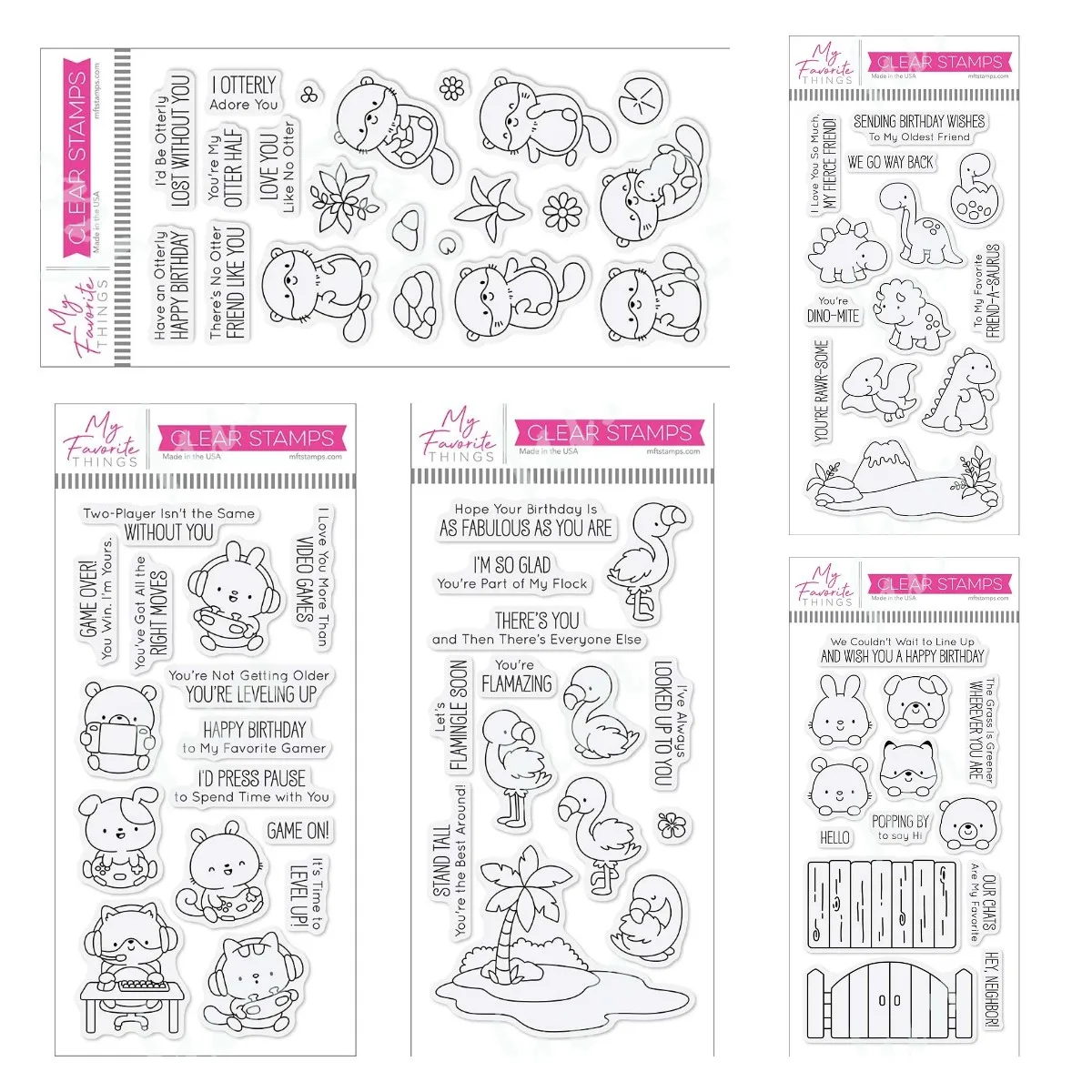 

New Fierce Friends Silicone Stamps Metal Cutting Dies Scrapbook Embossed Paper Card Album DIY Decoration Photo Album Crafts