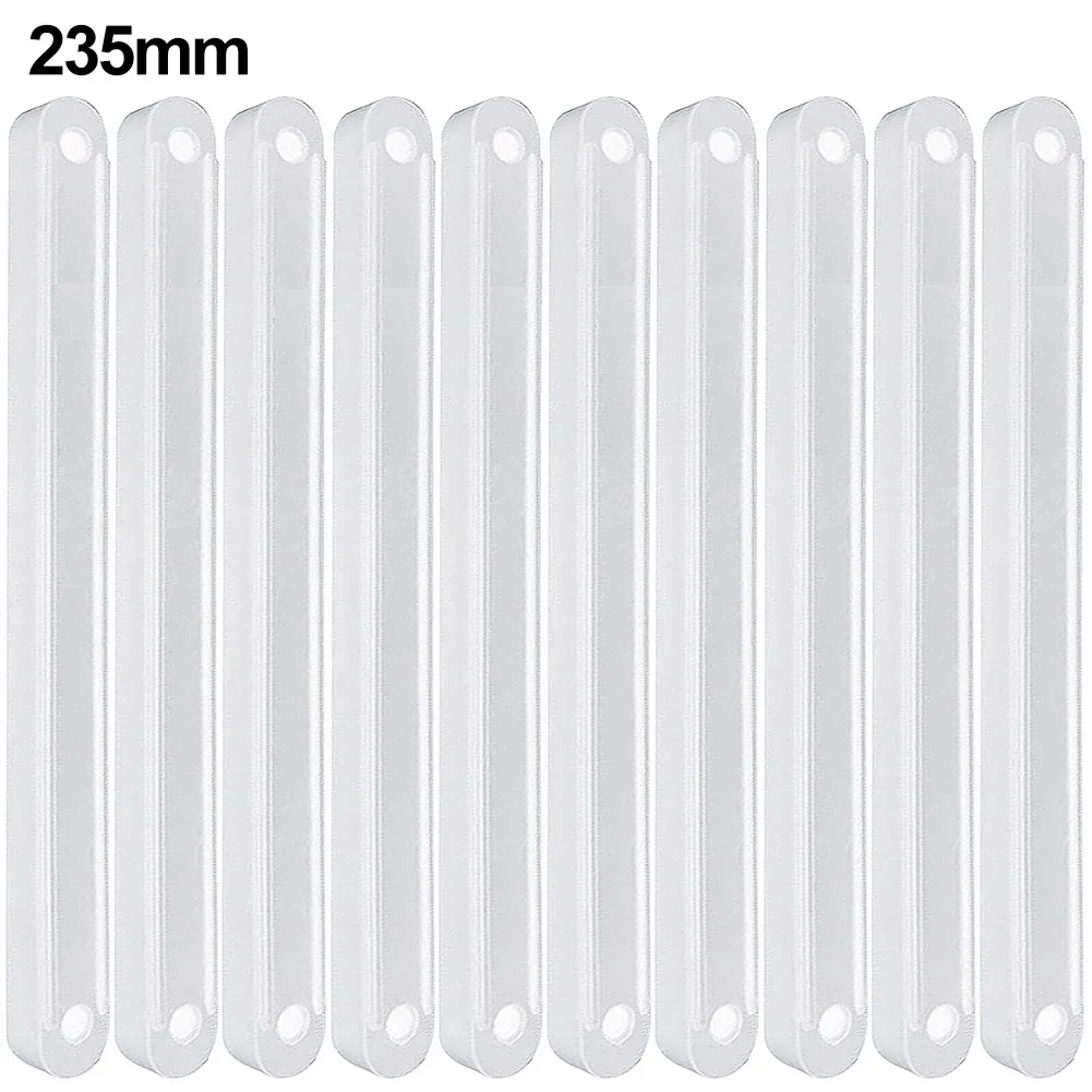 10-Pack Plastic Drawer Slides - Durable Replacement Drawer Runners