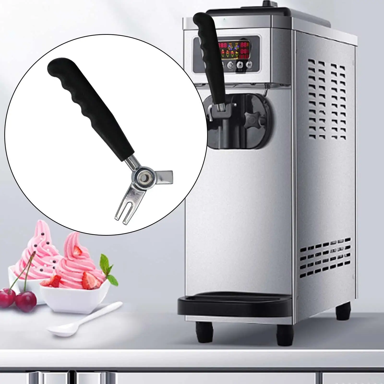 Ice Cream Machines Handle Spare Parts BK/Bj/BQ/BH Portable Sturdy Ice Cream Machines Accessories Maker Device
