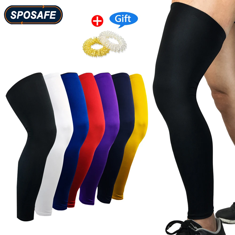 How Much Do Leg Sleeves Cost 1Pair-Sports-Long-Leg-Compression-Sleeves-Anti-UV-Elastic-Leg-Cover-for