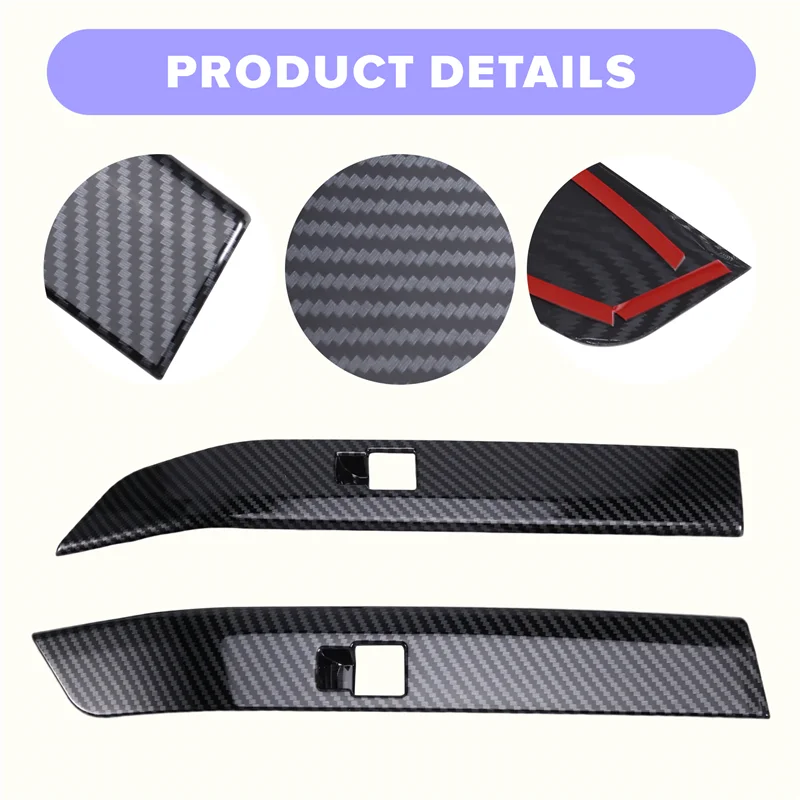 QQ- BMW X3 G48 G45 2025-윈도우 스위치 리프터 패널 트림 프레임 커버 스티커 인테리어 액세서리 자동차