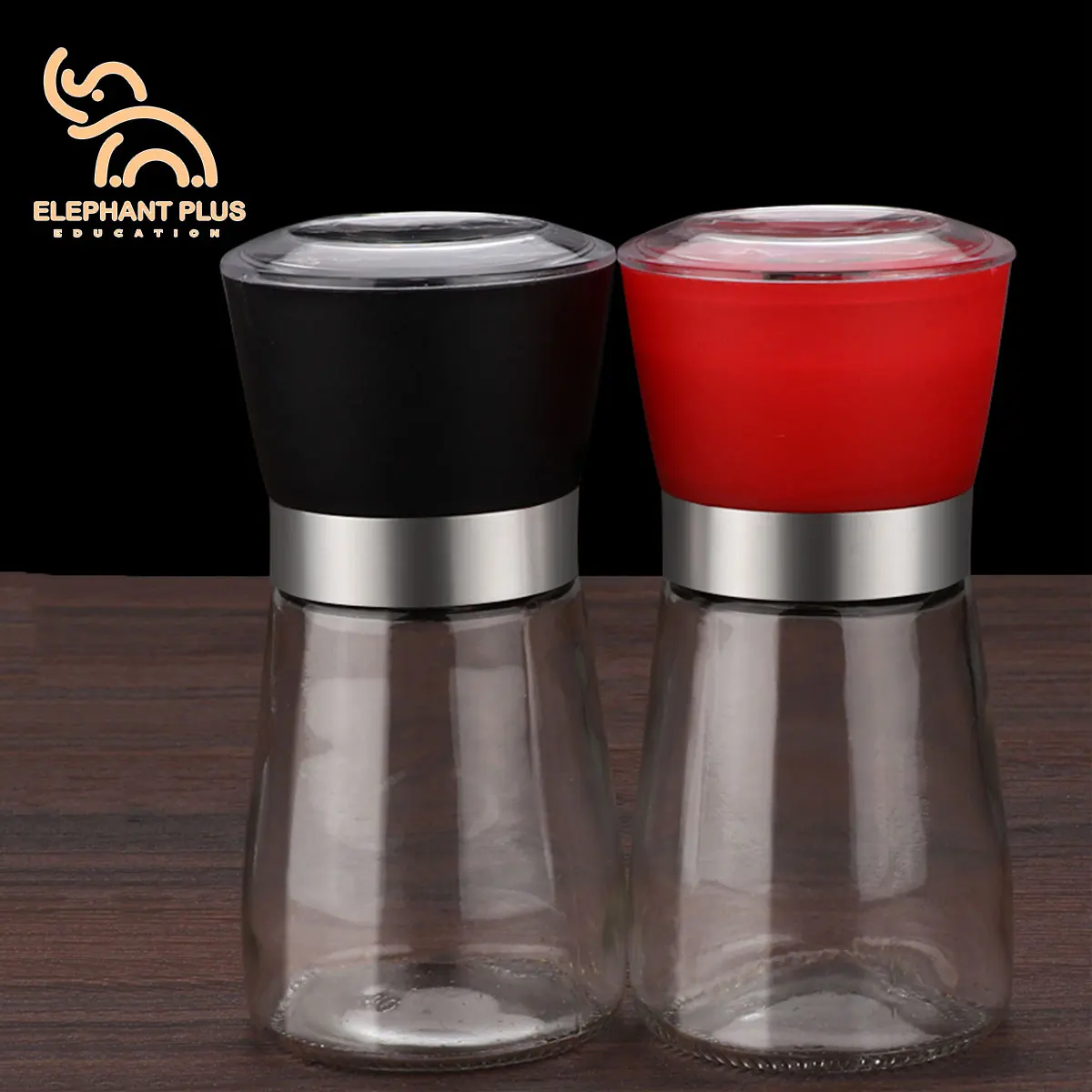 Manual Pepper Mill Grinder - Adjustable Coarseness For Fresh Ground Pepper, Kitchen & Dining Essential - View #10