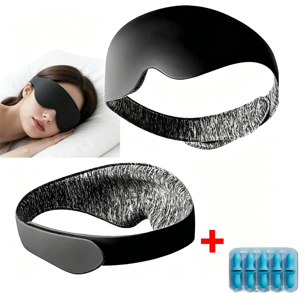 Breathable 3D Comfort Sleep Mask for Light Blocking & Insomnia Relief