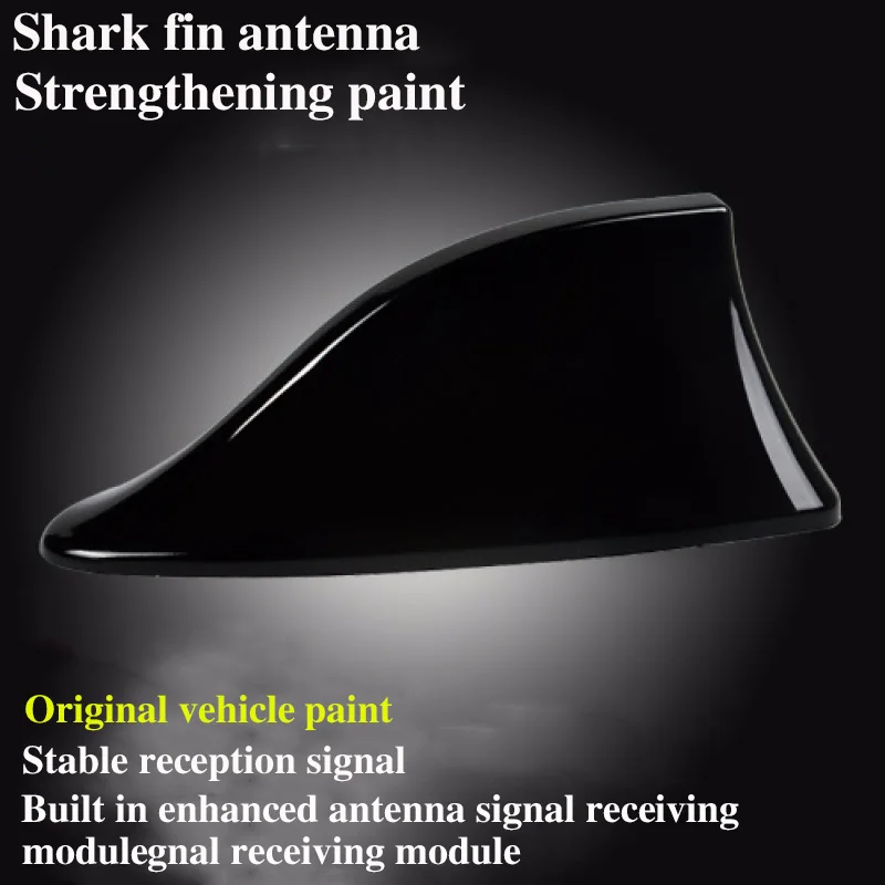 Antenne d'aileron de Requin pour Audi A1 A2 A3 A4 A5 A6 A7 A8 Q2 Q3 Q5 Q7  S3 S4 S5 S6,Voiture Toit Queue aileron Requin antenne Signal Radio