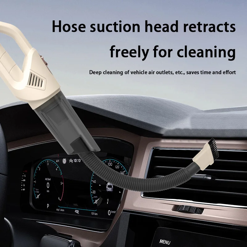 Wireless Vacuum Cleaner Household Portable Handheld Car Vacuum Cleaner Strong Suction High-power Charging