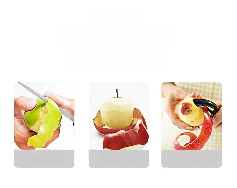 Description Picture 3 of itemManual Spiral French Fry Cutter Cooking Tools Vegetable Spiralizer Twisted Potato Apple Slicer Stainless Steel Kitchen Gadgets
