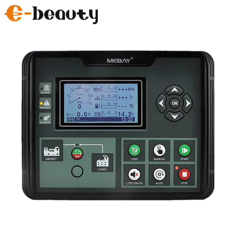 DC50C-Genset-Controller-LED-Panel-Board-Gasoline-Generator-Part-Auto ...