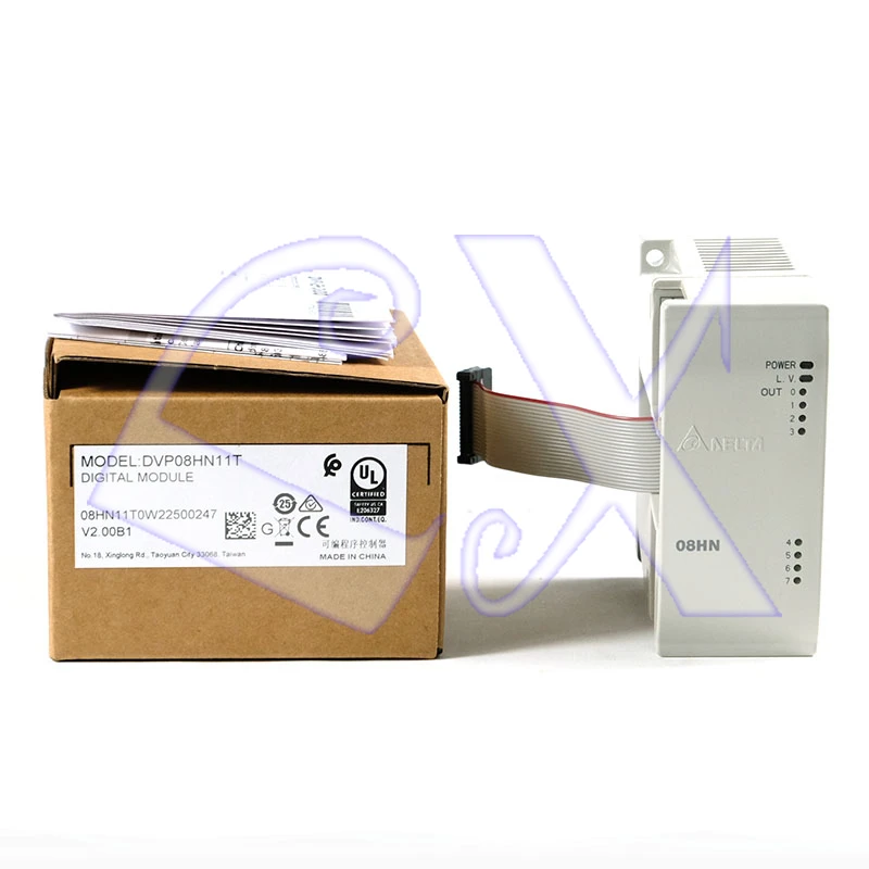 

Оригинальный цифровой модуль PLC серии Delta DVP08HN11T EH3, транзистор 8DO, Новый в коробке