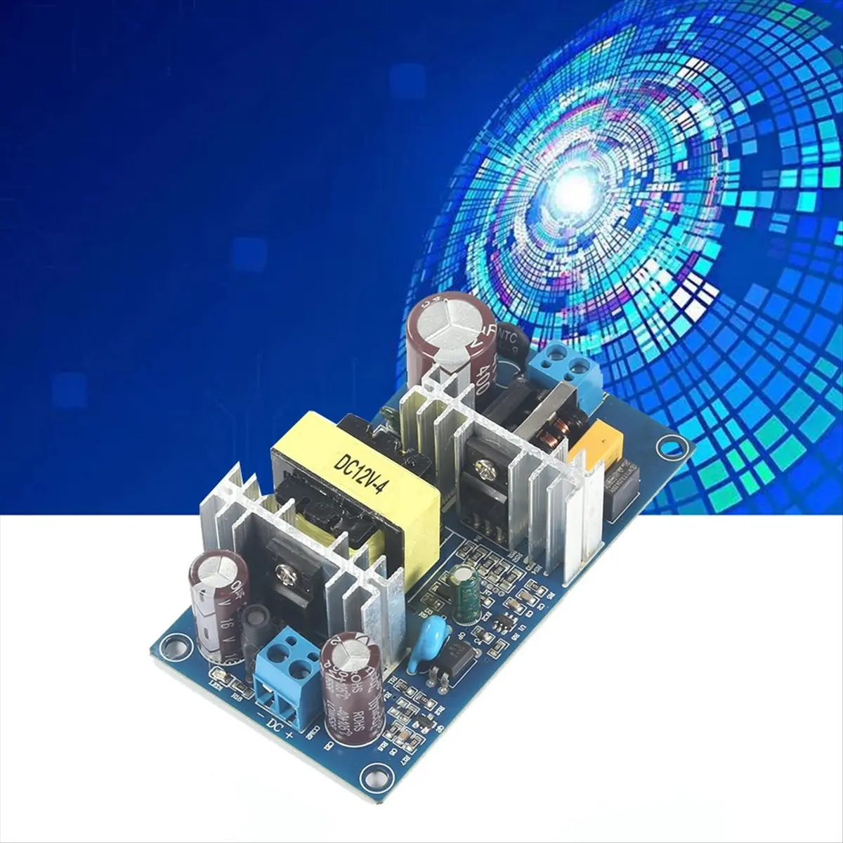 (ABGQ) DC 12V4A 스위칭 전원 공급 장치 모듈 100W 전원 공급 장치 베어 보드 AC85-265V - 전원 공급 장치 보드 모듈
