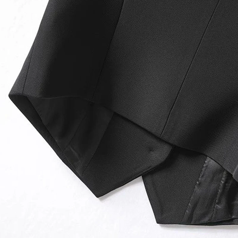 High end suit vest for women's spring new 2024 spring/summer sleeveless shoulder jacket for casual and loose fitting