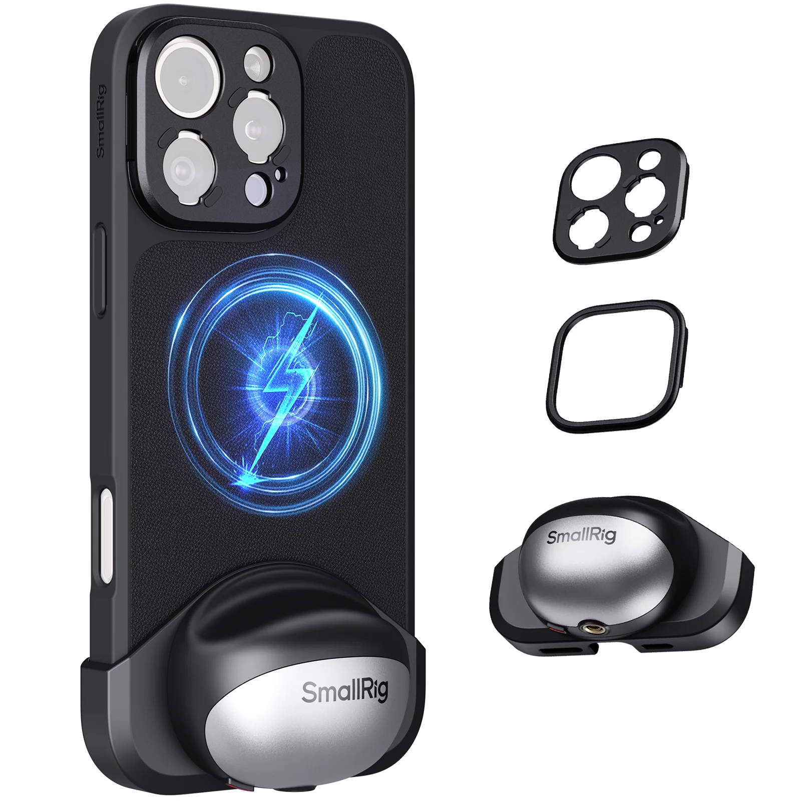 SmallRig FilMov 軽量写真ケースキット iPhone 16 Pro 用 CapGrip 付き 