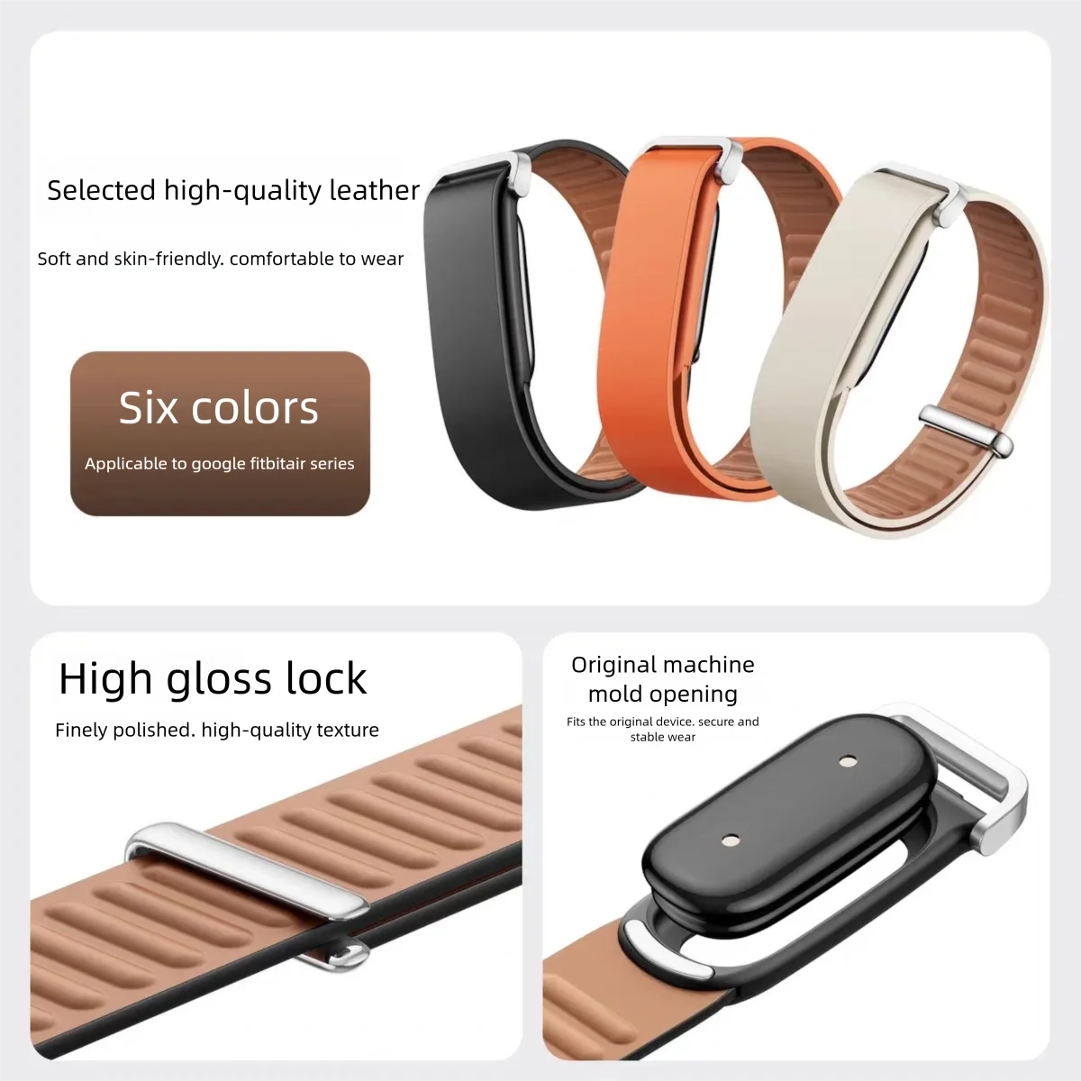 Elegant Leather Loop Bracelet - Premium Quality Fashion Band