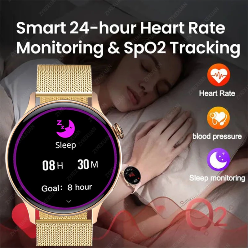 2024 Smartwatch Women 466*466 AMOLED 1.43\