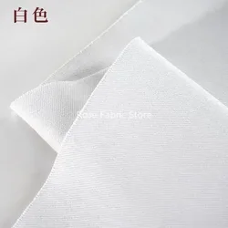 1 Meter Premium Cotton Twill Khaki Cloth Fabric - Carbon Brushed & Washed - 100X150cm (1white)