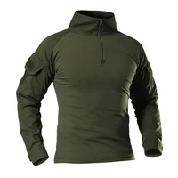 Camouflage Tactical Shirts Softair Combat Uniform Shirt Wear Resistant Airsoft Paintball Cotton Men Clothing Hunting Clothes 1