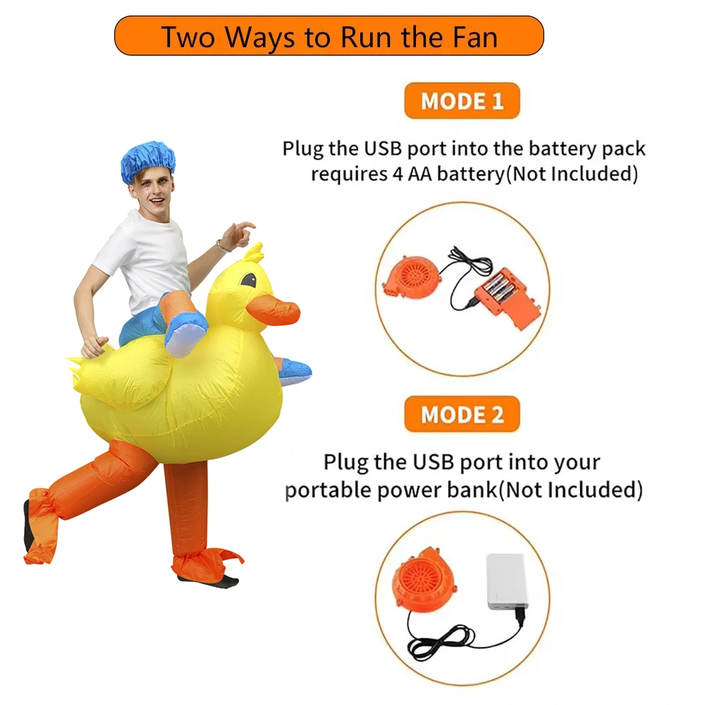 Inflatable Duck Costume 3
