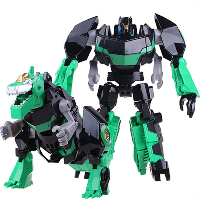 

IN STOCK New 19CM Dinosaur Model Kids Toys Movie Cool Transformation Anime Action Figure Boy Gift Car Robot Aircraft H6001-4