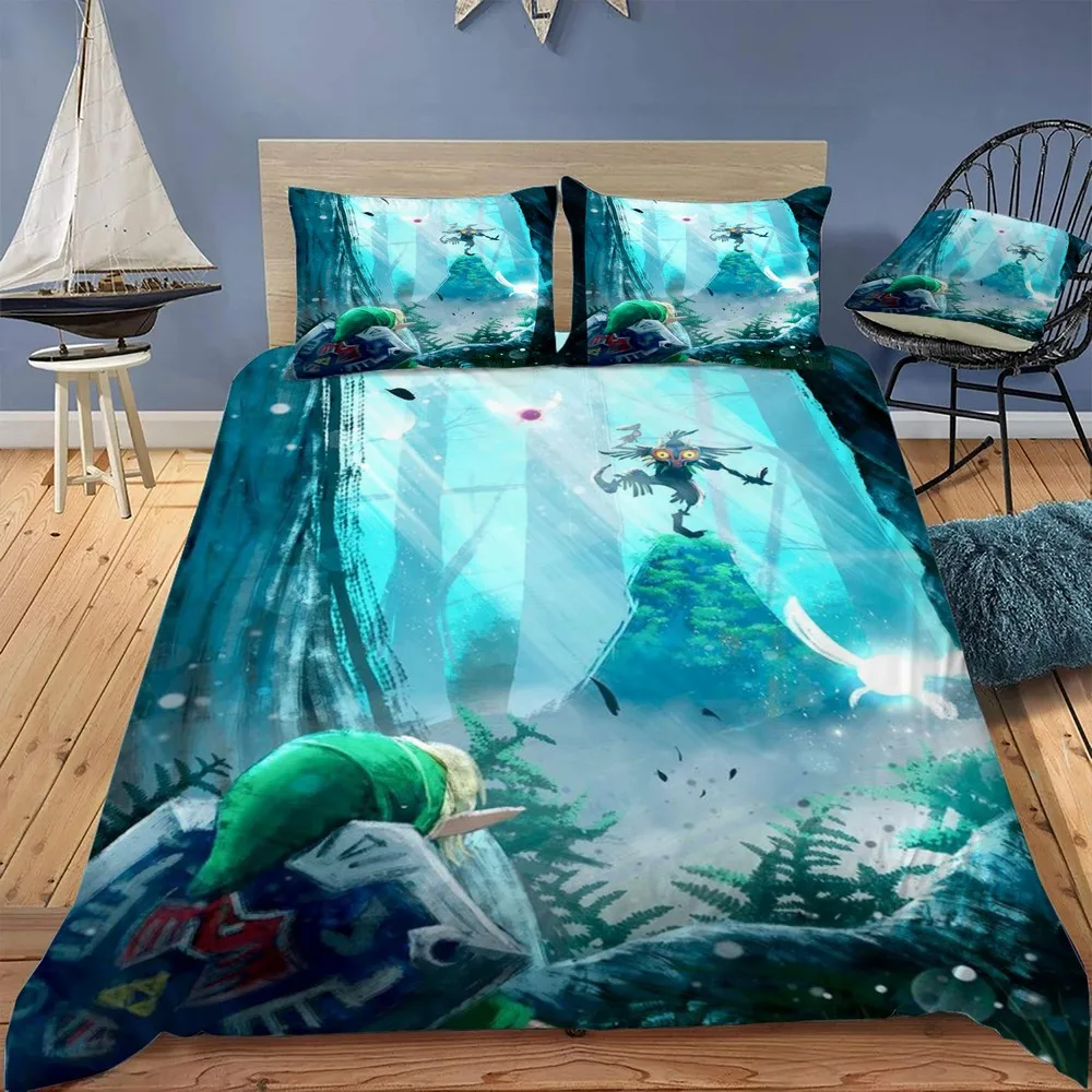 

Комплект зимнего теплого постельного белья из пододеяльника и пододеяльника