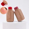 Jelly Blush Stick New Makeup Functional Easy Color Rouge Blusher Cream Waterproof High Color Rendering Brightening Skin Tone Hot 3