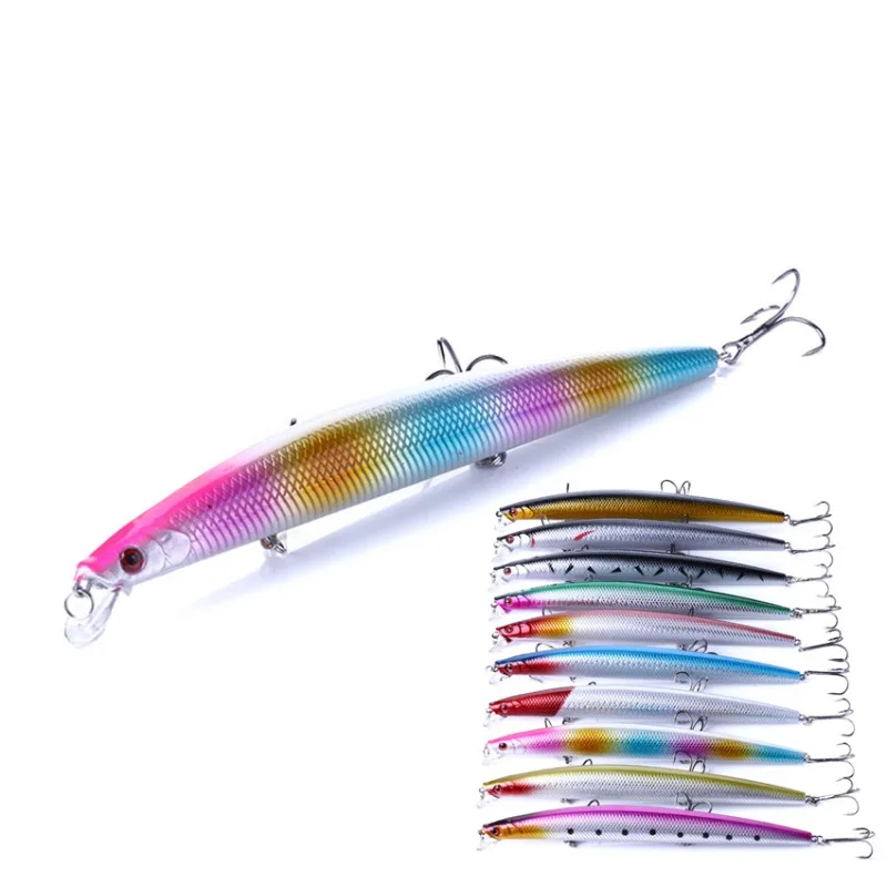

26g Long Distance Sea Fishing Fake Bait, Yamino Bait, 10 Color Suspended Mino Popular Bait, Yamino Bait