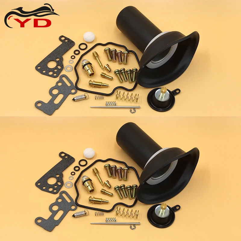 Motorcycle Carburetor Repair Kit For Yamaha Virago XV535 1990-2001 XV 535 float Plunger Diaphragm Gasket