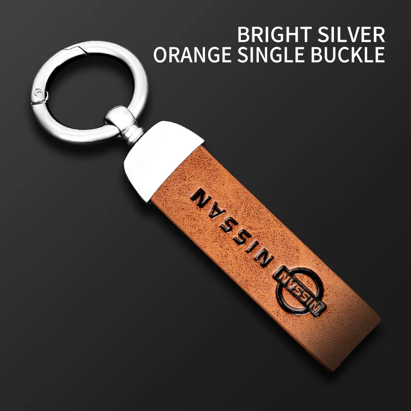 1Pcs Car Emblem Keychain Key Ring Zinc Alloy Keyring For Nissan Juke