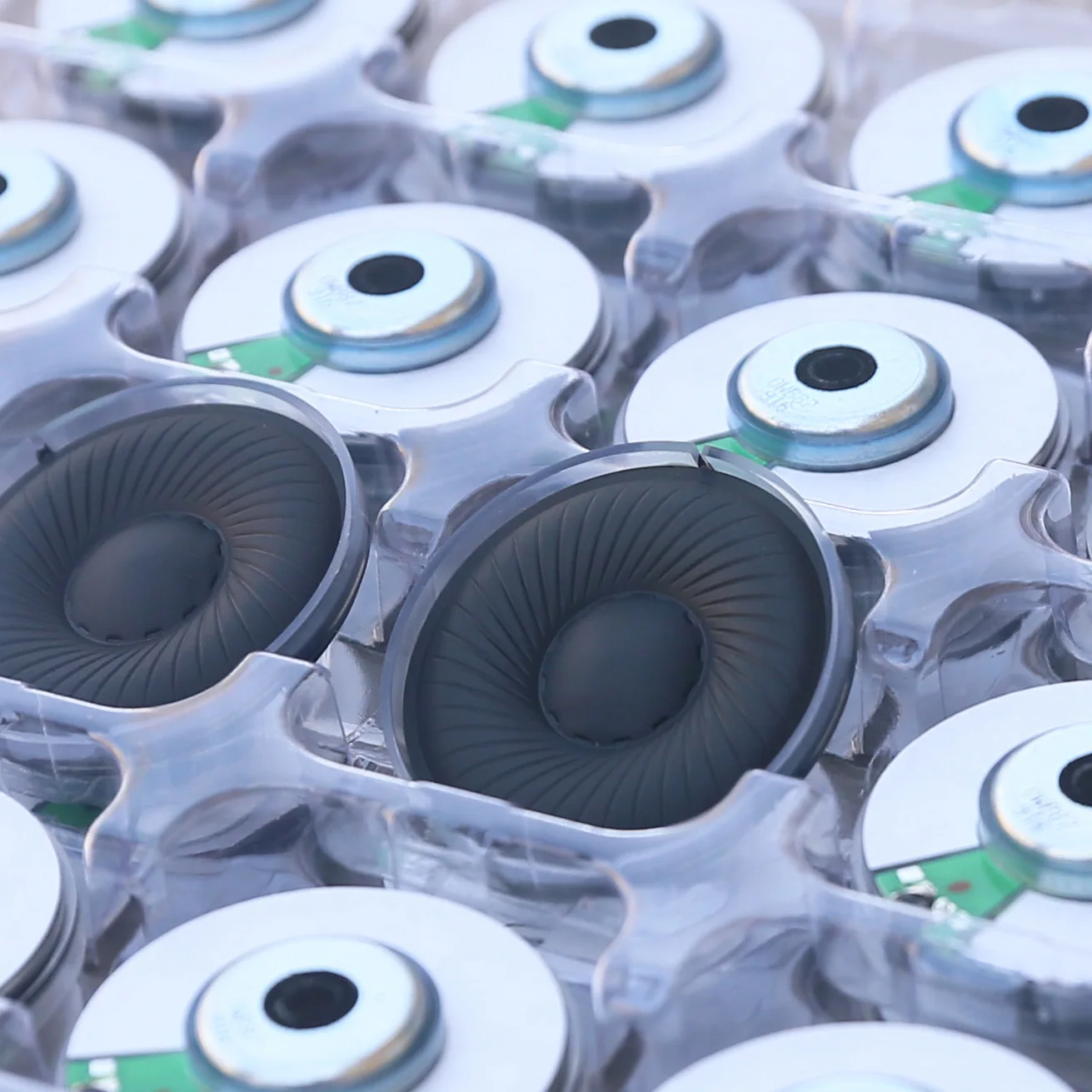 2pcs 50mm Headphones Speaker unit 32 Ohm Black Cloth