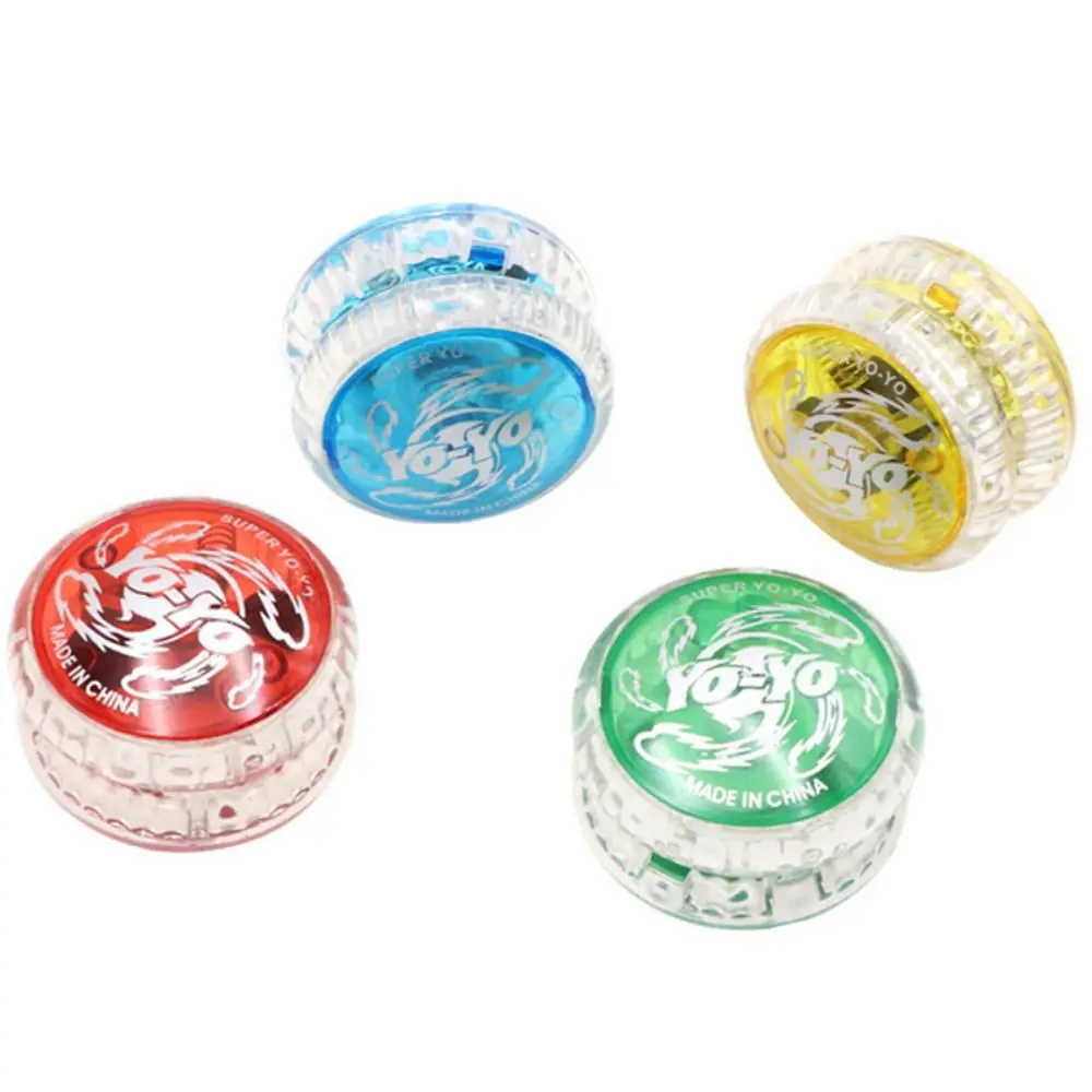 Plastic 2A Yoyo Fall Prevention Wear-resistant Glowing Yoyo Durable Concentration Toys yoyo ball
