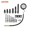 VEVOR Diesel Engine Compression Tester 18 pcs Cylinder Pressure Test Tool Kit Diesel Injector Tester Check Cylinders For Trucks 1