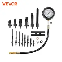 VEVOR Diesel Engine Compression Tester 18 pcs Cylinder Pressure Test Tool Kit Diesel Injector Tester Check Cylinders For Trucks 1