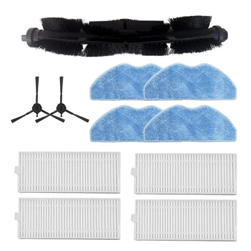 

Suitable For 360 Sweeping Robot S8 Parts S8 PLUS Main Brush Side Brush Filter HEPA Haipa Cleaning Mop Cloth