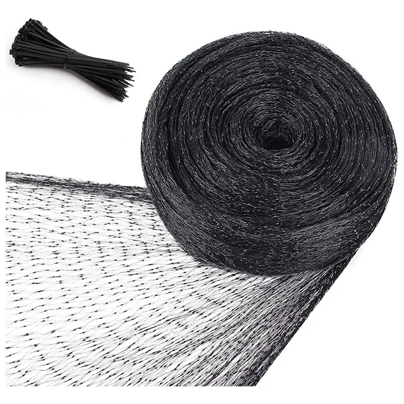 

New 3X Bird Netting For Garden Protection, 4X10M Garden Netting, Poultry Netting For Chicken Coop, Deer Fence Netting