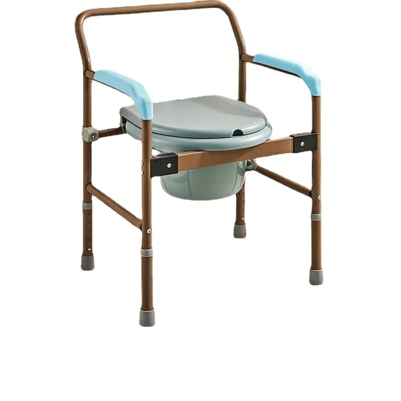 Adjustable Elderly Toilet Chair  Home Care Seating Solution with StrengthAssured Support, Lifting Portable Seat for Home Use 2