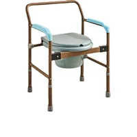 Adjustable Elderly Toilet Chair  Home Care Seating Solution with StrengthAssured Support, Lifting Portable Seat for Home Use 2