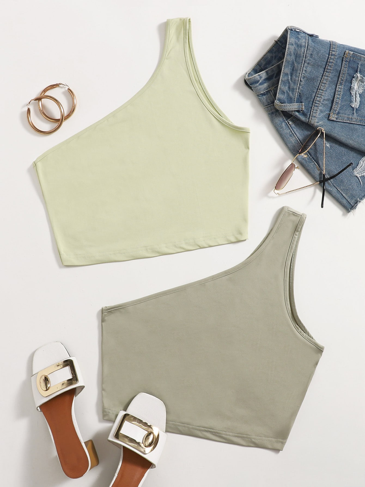 Comfortable cloud-sensing diagonal one-shoulder cinched waist yoga vest, quick-drying sports shaping underwear, running and fitn