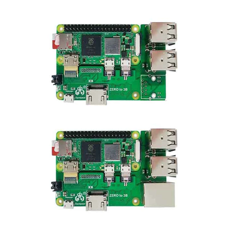   Zero 2w-3B ̽ , Zero to Pi3 Ȯ , Pi0 USB , RJ45 HAT,   3  B